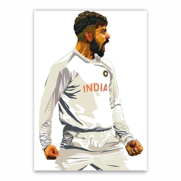 Virat Kohli Animated Poster - A1