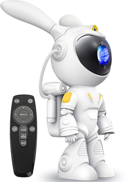 Star Projector, Funny Rabbit Astronaut Galaxy Lights Projector for Bedroom