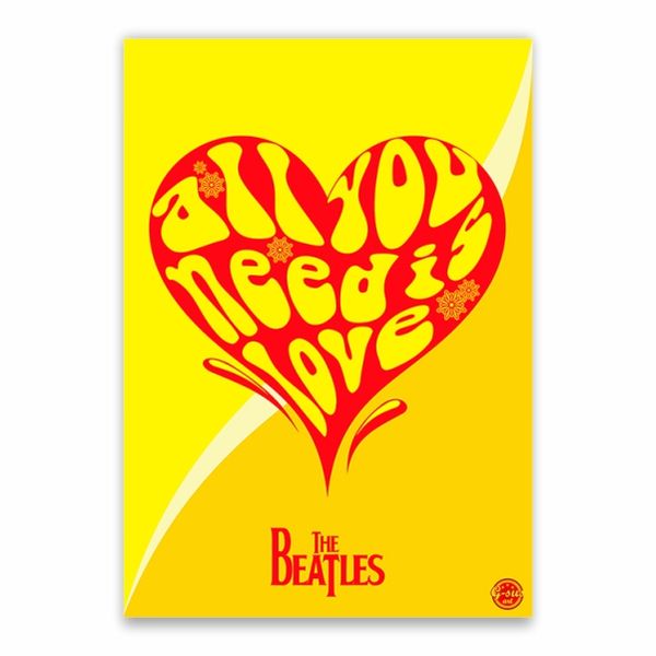All You Need Is Love The Beatles Poster - A1