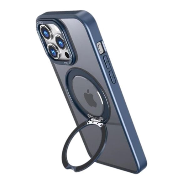 Magnetic Case Compatible with iPhone 15 Pro Max with Hidden Kickstand