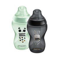 Tommee Tippee Feeding Bottle 2pk (3m+) - 340ml (11oz) Pink - 340