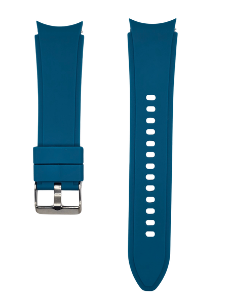 Silicone Strap Compatible With Samsung Galaxy Watch 4/5/6/7/7FE-Royal Blue