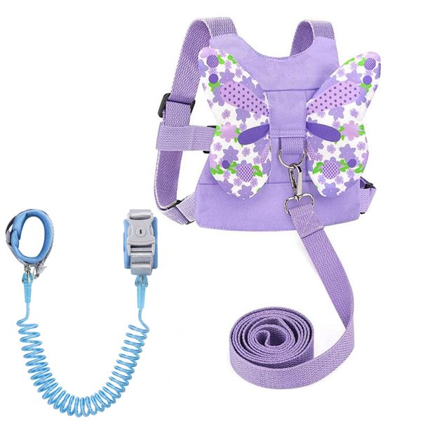3 in 1 Toddler Leash Harness With Anti Lost Wrist Link &amp; Key Lock