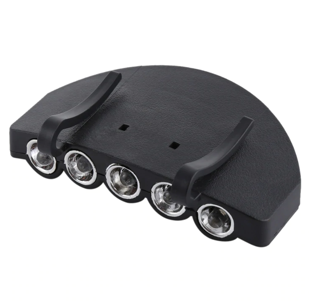 5 Led Bright Hat Cap Clip Light