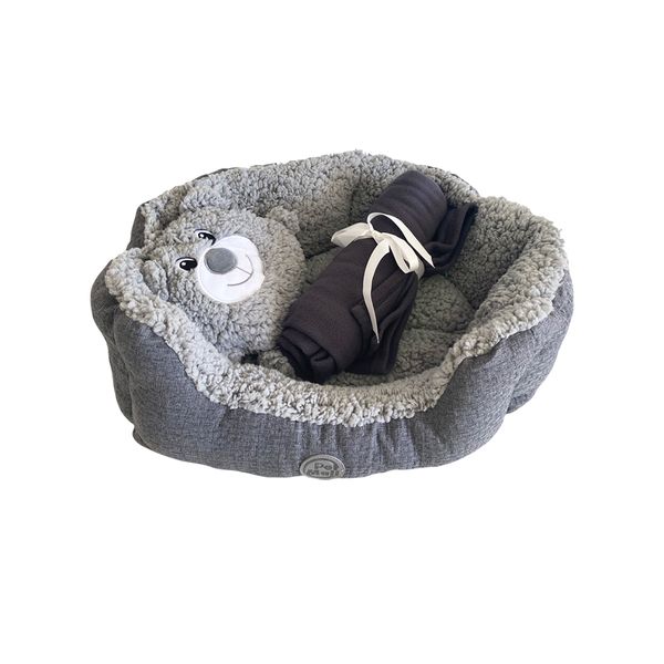 Plush Pet Bed Puppy Starter Pack - Set of 3