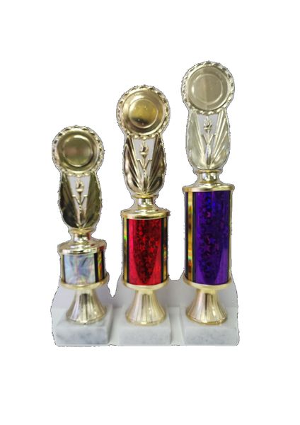 Pack of 3 Gold Trophies - Netball (369/021)