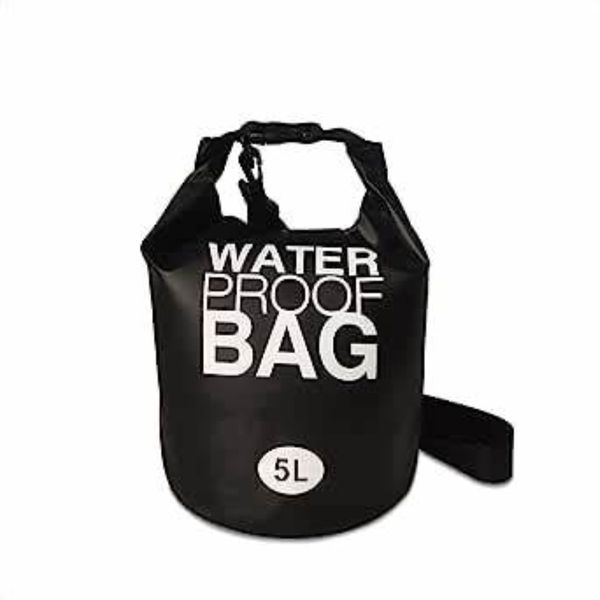 Waterproof Drybag Backpack - Outdoors - Black 5L