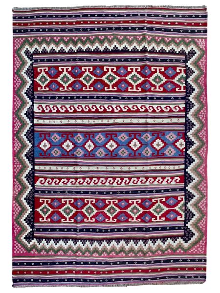 Flying Persian Carpets - Rug/Kilim original Persian Sirjan Kilim - 196 x 139 cm