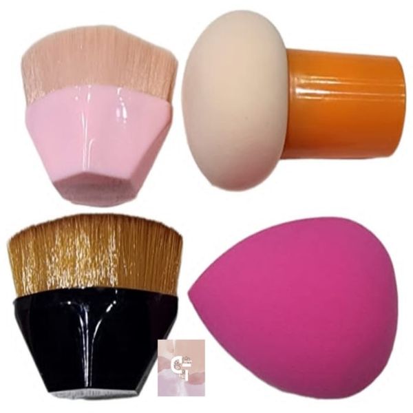 Cleo 2 Bukhari Brush, Mushroom Blender, Beauty Blender