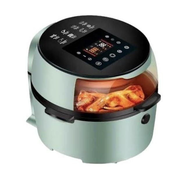 Andowl Blue, Black Basket-type air fryer 9L Deep Fryer