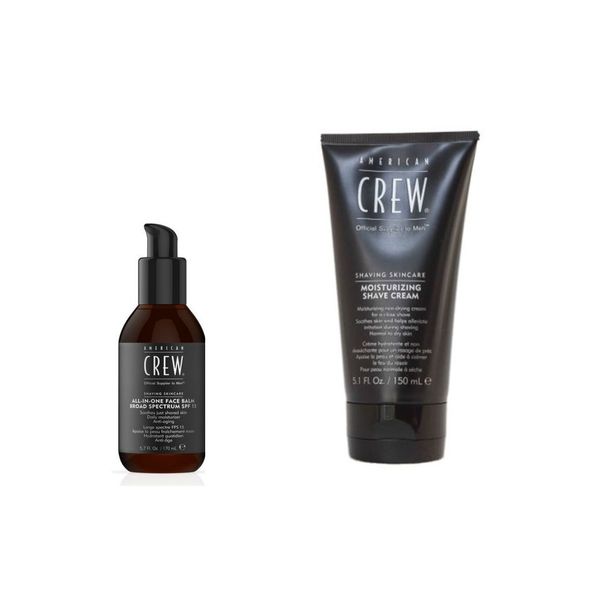 American Crew All-in-One Face Balm + American Crew Shave Cream150ml