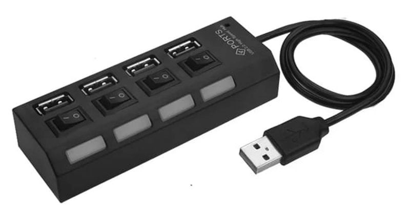 High Speed Portable 4in1 Multiport Ethernet Splitter Adapter Fast Charger