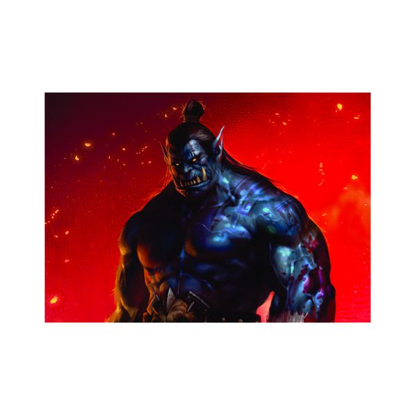 Demon Hero Orc Kotaku - A1 poster