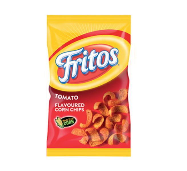 Simba Fritos Corn Chips - Tomato (48 x 25g)