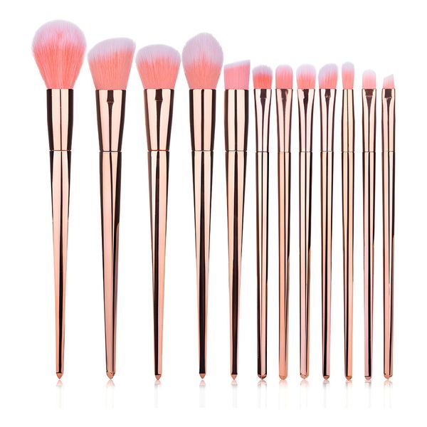 12 Pieces Professional Makeup Brush Set Face Foundation Powder Eyeshadow
