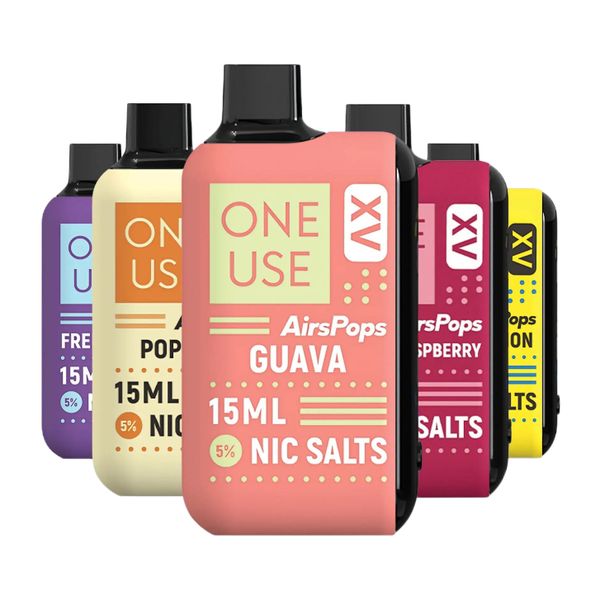AirsPops Airscream XV 15ml Disposable Vapes - Variety Combo (Pack of 5)