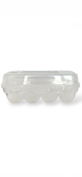 Egg Tray Box 8 Eggs Holder Transparent