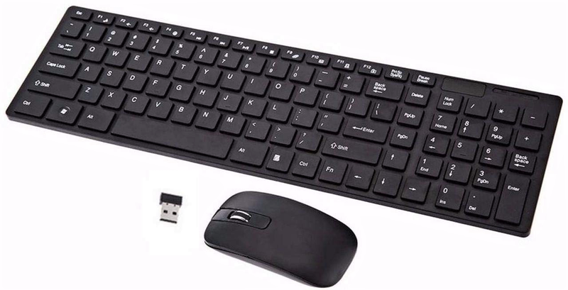 Nicci 2.4g Wireless Keyboard Mouse Combos HK6800 Ultra-thin