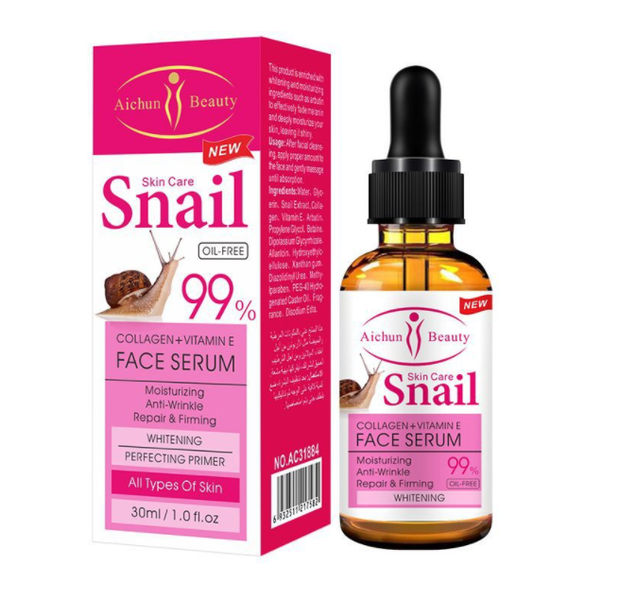 99% Snail Collagen &amp; Vitamin E Face Serum (30 ml)