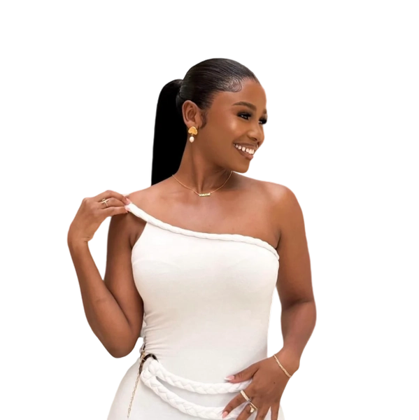 Frontal Ponytail Combo 14" Lace Frontal +3Bundles 18INCH Hair Weft
