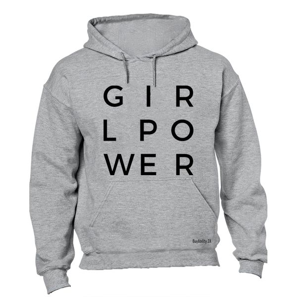 Girl Power - Ladies - Hoodie - Black