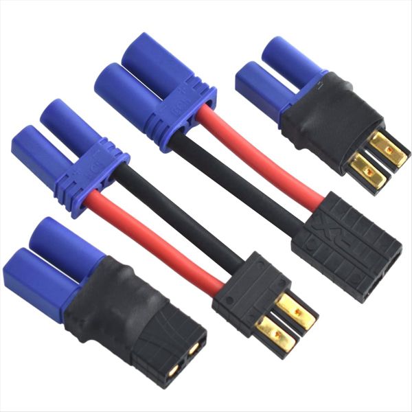 RC LiPo Battery Connector Adapter EC5 Male Female on ESC Charger