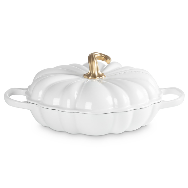 Le Creuset - Signature Shallow Cast Iron Pumpkin Casserole - 28cm