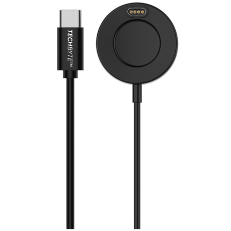 TechByte USB C Base Charging Cable Compatible with Garmin Devices - 1m Image