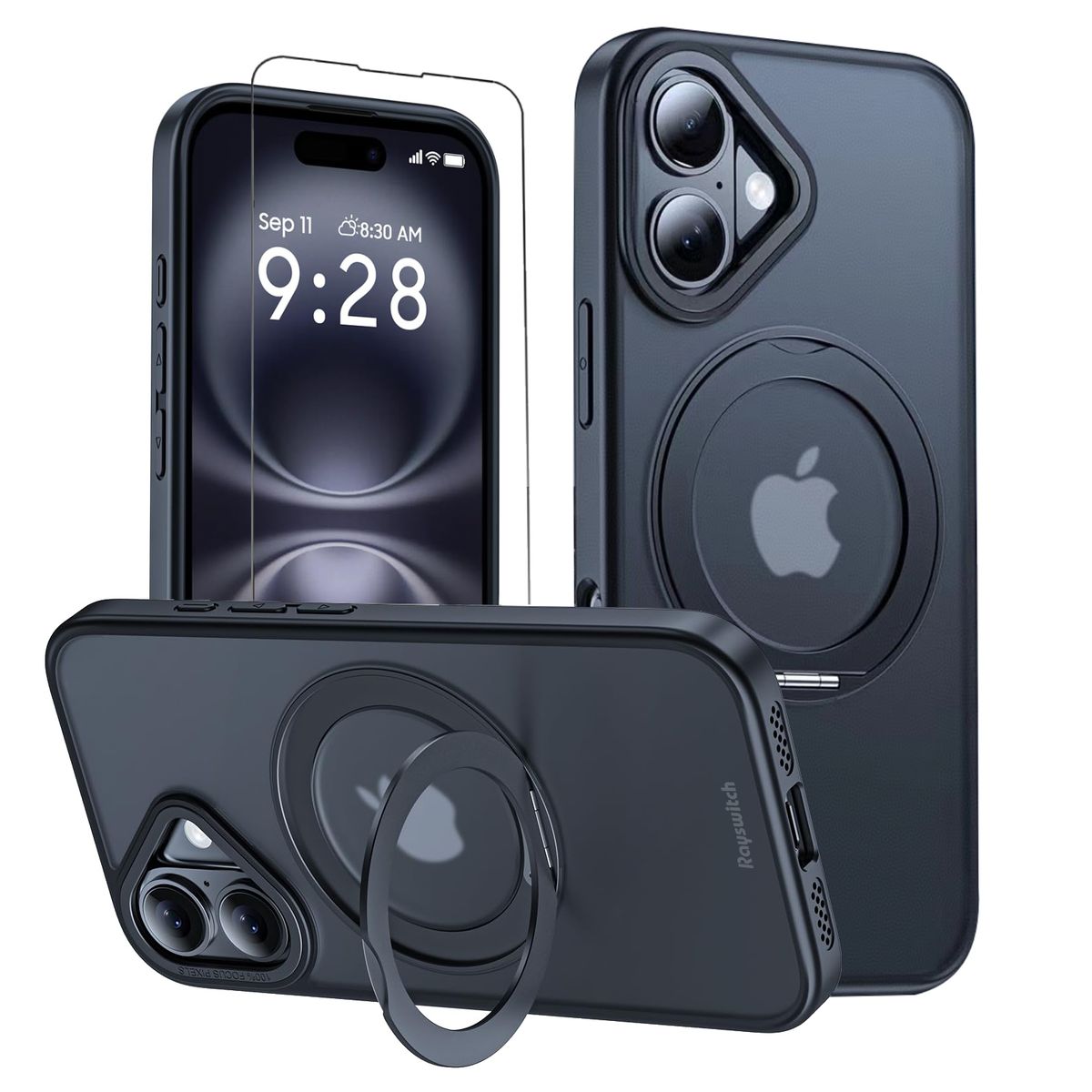 apple iphone 16 case and screen protector