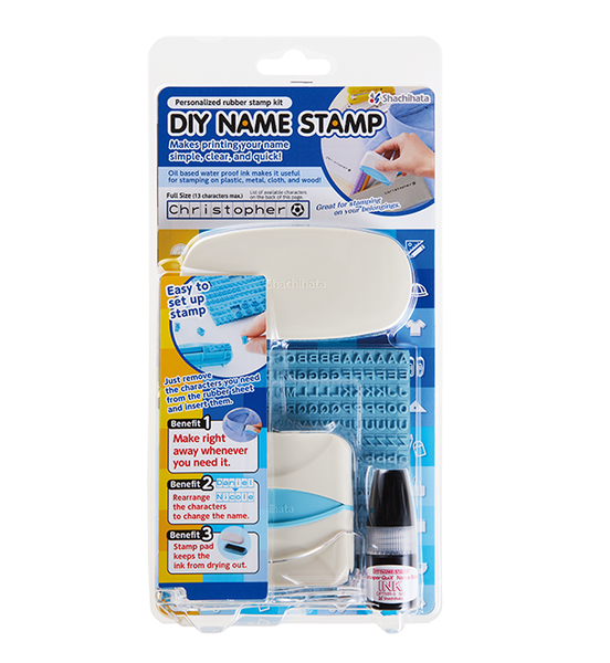 Shachihata DIY Name Stamp Clothing Marker &amp; General Stamp