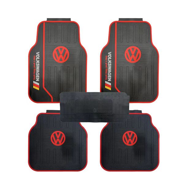 SH-CM-01-5-VW,Universal Floor Mats 5 PCS Compatible with VW