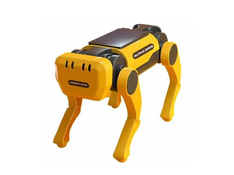 Solar Powered Robot Dog