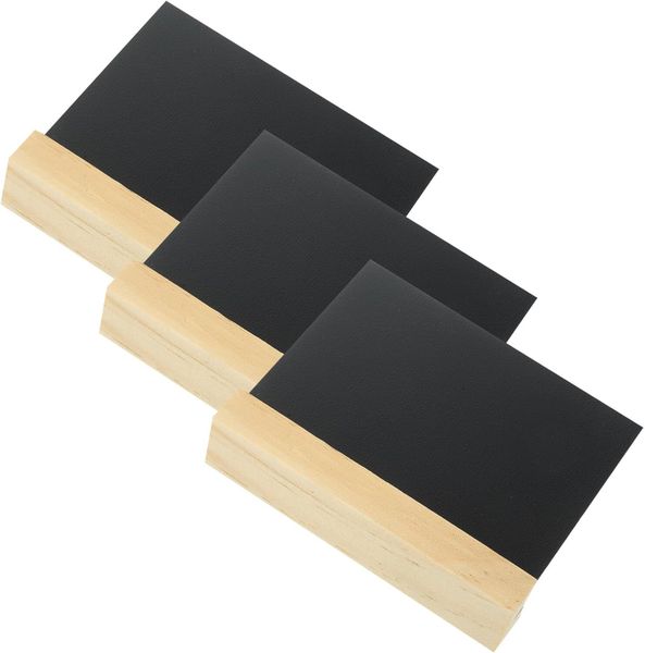 Double-Sided Wooden Mini Chalkboard Message Signs With Stand For Shop