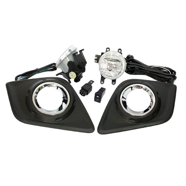 Toyota Hilux 2016+ Revo Bumper Foglamps Set Including Wiring