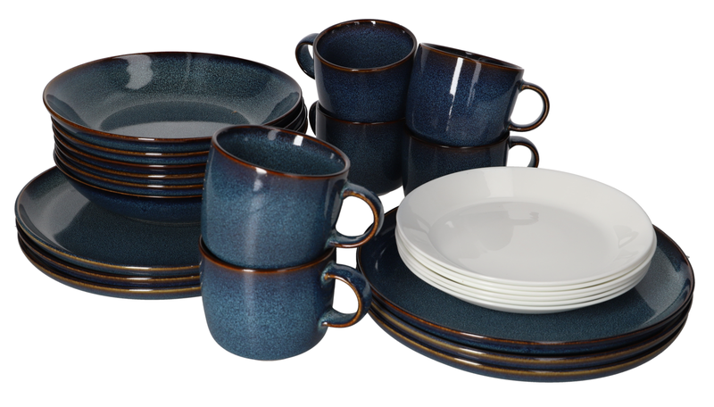 24 Piece Ceramic Dinner Set