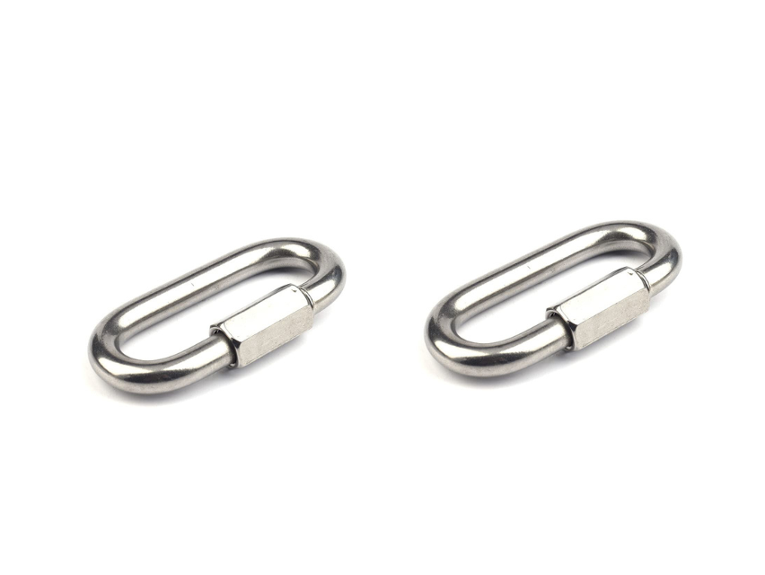 M5 Stainless Steel Quick Link Chain Connectors - 2 pack