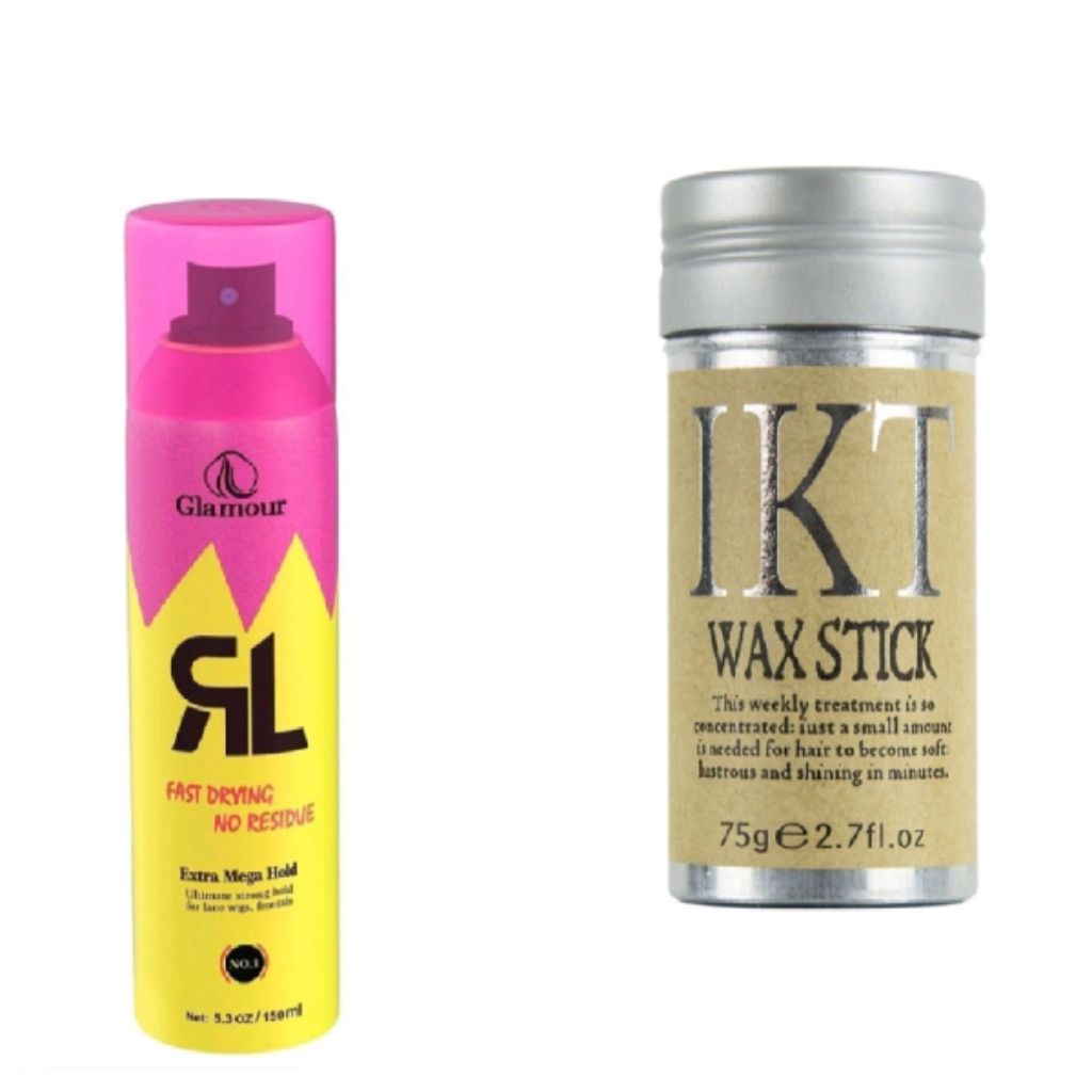 Frontal Installation Kit - Hot Comb - Melting Elastic Band - Glue Spray, Shop Today. Get it Tomorrow!
