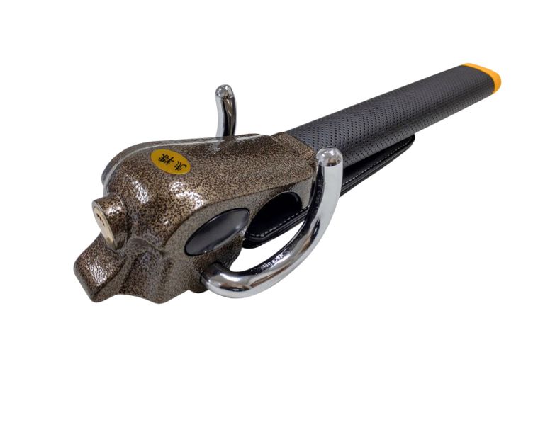 Leather Finish Anti-Theft Steering Wheel Lock