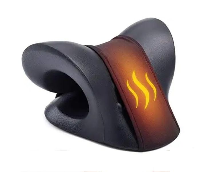 Neck Stretcher with Heating Pad for Neck Pain Relief