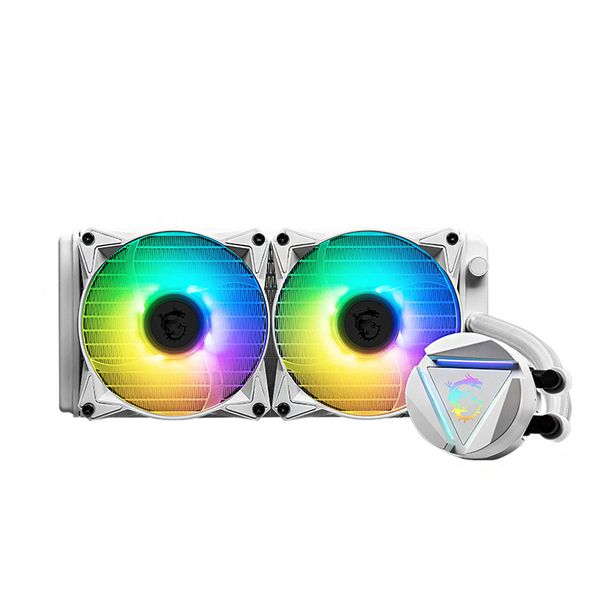 MSI MAG Core Liquid 240mm ARGB Liquid CPU Cooler V2 White