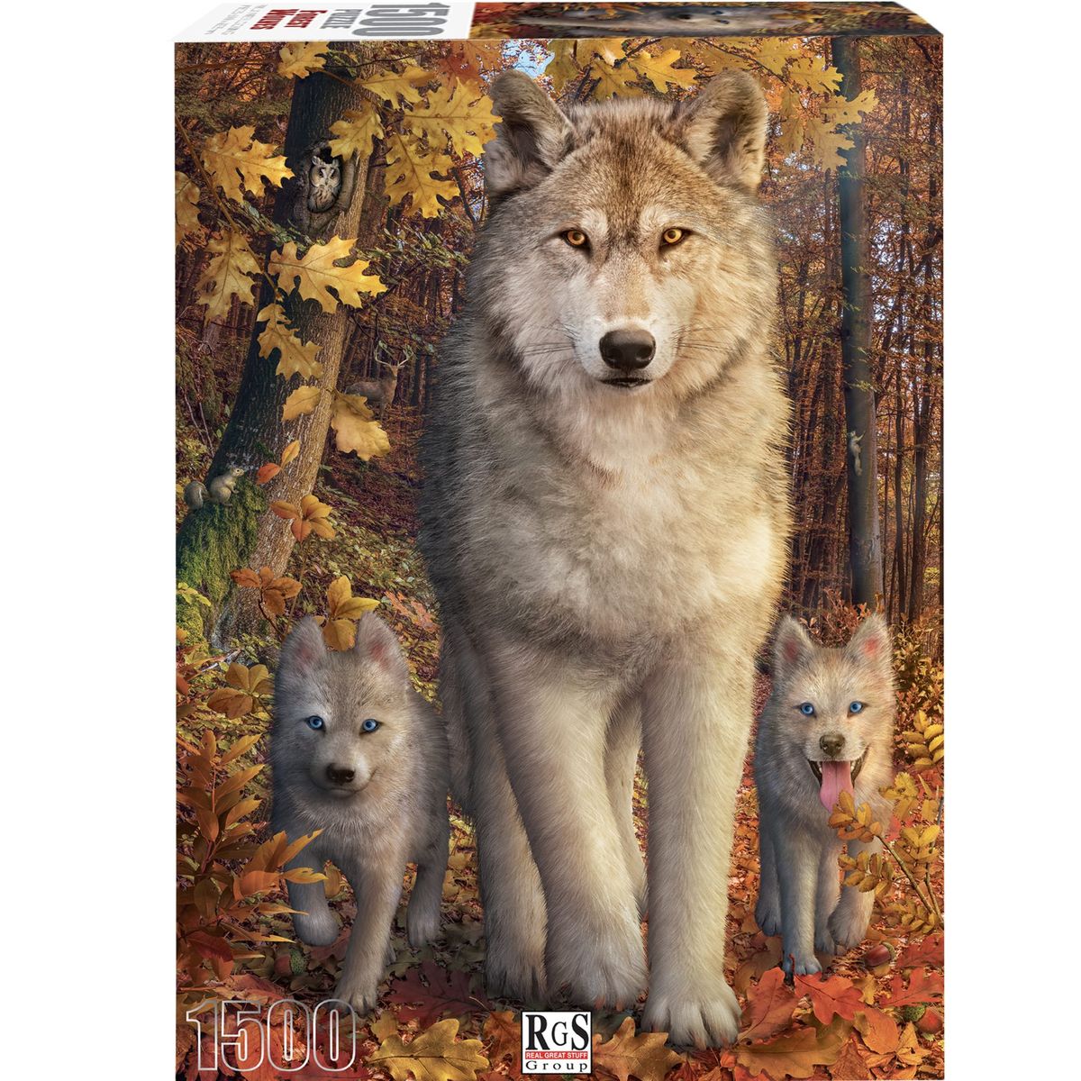 RGS Group Forest Wolves Jigsaw Puzzle - 1500 Piece | Shop Today