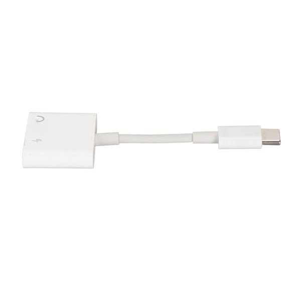 USB TypeC to 3.5mm Sound Adapter 60W Charge HiFi 7.1 Channel Surround Sound