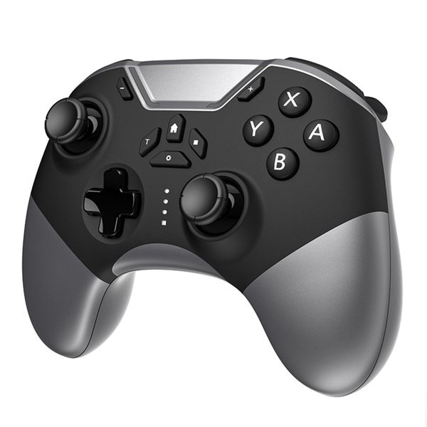 Bluetooth Gamepad with Power Display Compatible with Switch/PC/Phone (Blue)