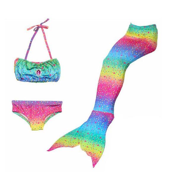 Mermaid Costume Rainbow