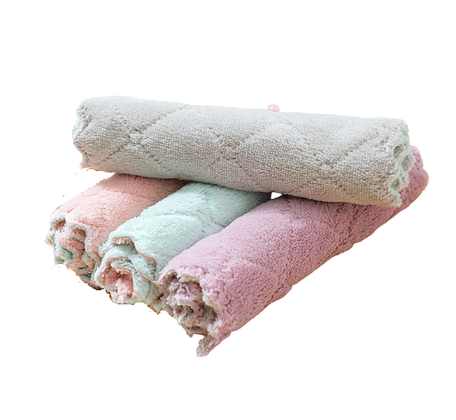 5 Microfibre Cleaning Cloths: Size 30 x 30cm