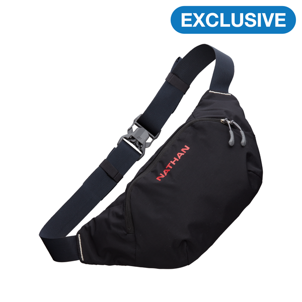 Nathan Run Sling Bag - 2L - Black/Ribbon Red