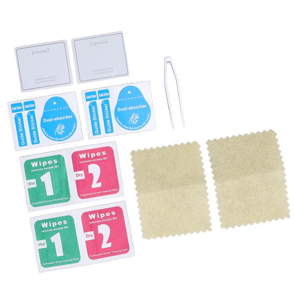 4-Pack Air 3S Drone Lens Protector - 9H Tempered Glass