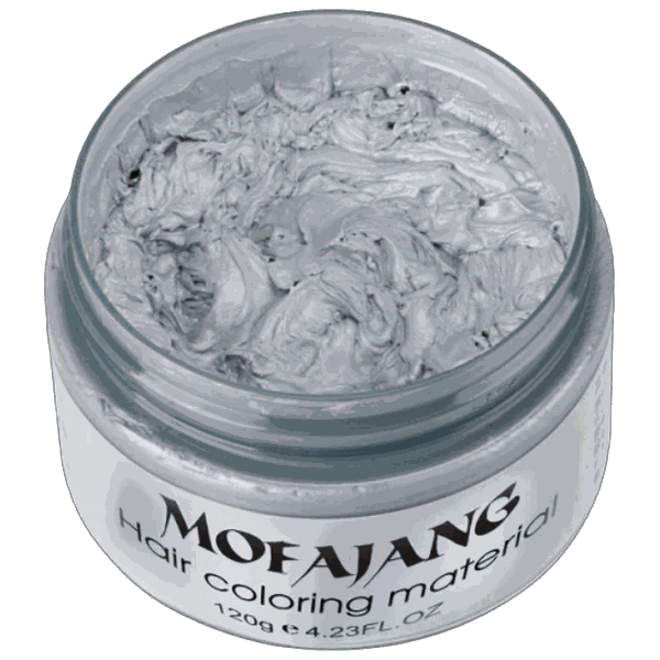 Natural Hair Coloring Wax Silver 120G image