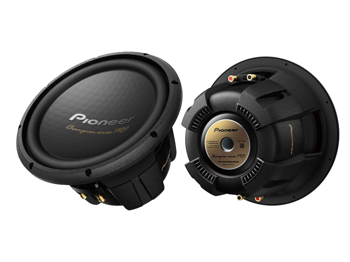 Pioneer TS-W3004D4 12 Champion Series Pro DVC 4 ohm Component