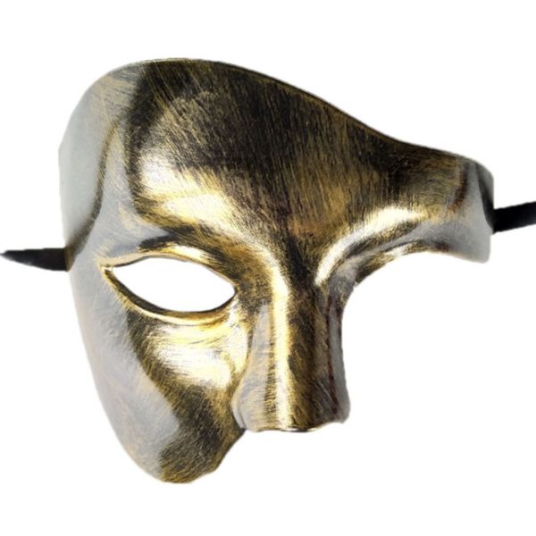 Carnival Half Face Phantom Mask Antique Phantom Nightclub Club Mask